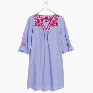 Madewell Embroidered Breeze dress